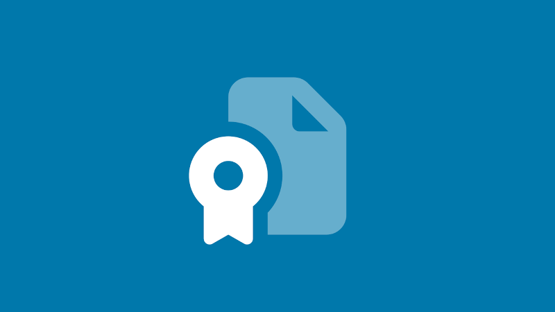 Certificate icon