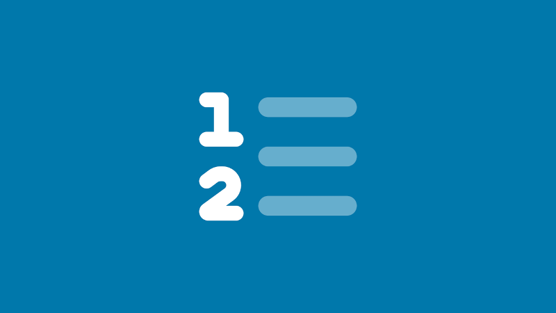 Numeric List icon