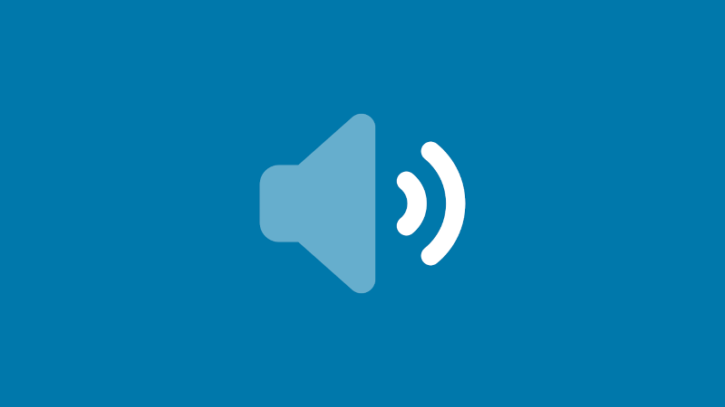 Audio icon