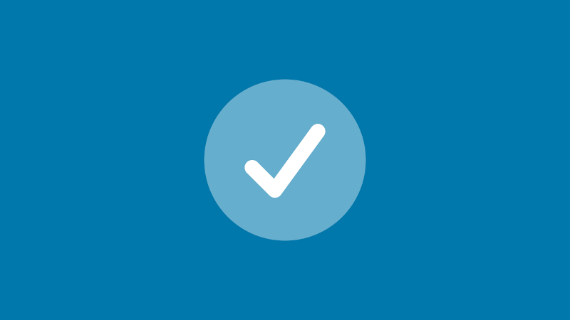 Circle tick icon