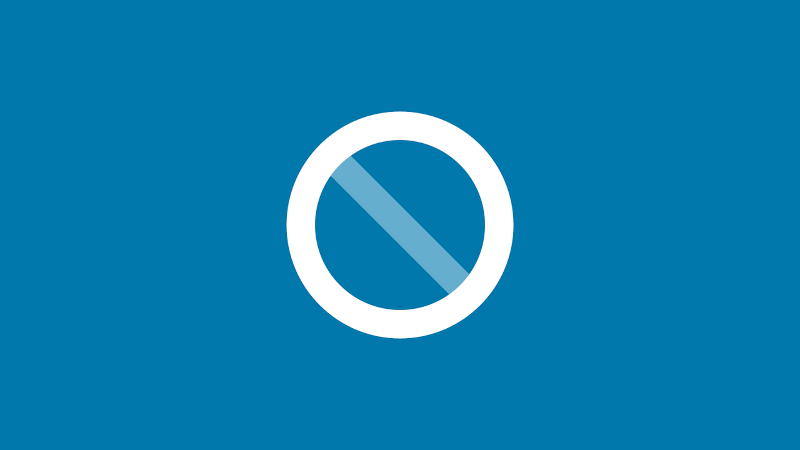 Ban icon
