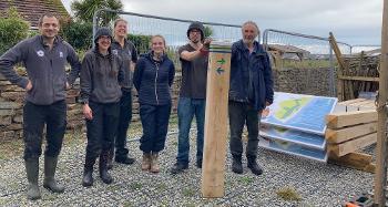 Northam Burrows Signage Project Volunteers Jan 22