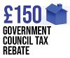 £150 Energy Council Tax Rebate Graphic