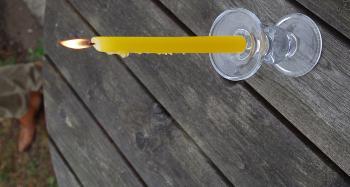 Ukraine Independence Day Candle