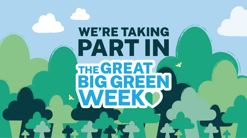 Great Big Green Week Graphic with additional text we're taking part