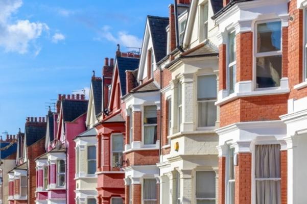 A picture of a row of terraced houses