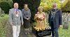 Main picture L-R TDC Chair Cllr Doug Bushby, TDC & Great Torrington Councillor Cllr Cheryl Cottle-Hunkin, GTC Cllr and Mayor Doug Smith