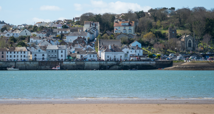 View of Appledore Quay from Instow