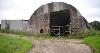 DCA 36: Neglected corrugated iron agricultural building north of Highhampton