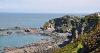 DCA 45: Tunnels Beaches at Ilfracombe, viewed from the South West Coast Path.