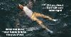 Float to live poster, showing a man floating in the sea
