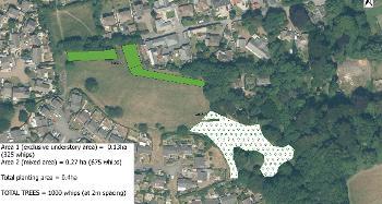 Map of Gatefield Amenity Grassland