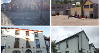 Collage of photos of the 4 projects part of the government's Community Regeneration Partnership