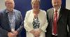 Photo Left to Right:  Councillor Ken James - Leader of Torridge District Council. Councillor Claire Hodson - Deputy Leader of Torridge District Council and Councillor Doug Bushby, Chair of Torridge District Council.