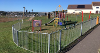 Photo of Pollyfield Play Space, focusing on the play equipment.