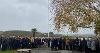 Torridge Councillors and Officers Gathering Outside for Remembrance.