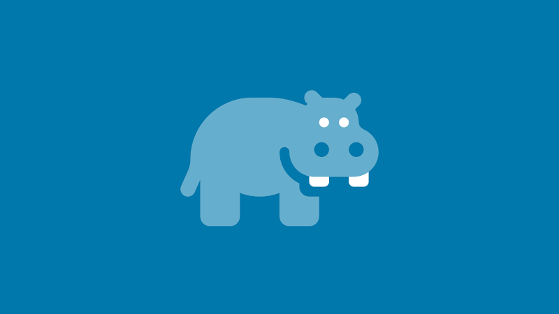 Hippopotamus icon