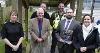 The Police and Crime Commissioner, Alison Hernandez, pictured with Cllr Hackett, and various other attendees.