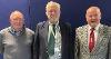 Pictured left to right - Councillor Ken James - Leader of the Council, Councillor Doug Smith - Vice Chair of the Council, Councillor Doug Bushby - Chair of the Council. 